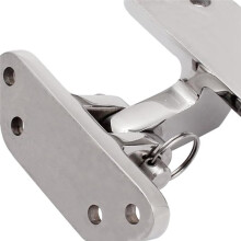 66x71mm Bootsscharnier Aus Edelstahl, Geformtes Band, Möbelscharnier für Türen, Fenster und Schränke, Yachtzubehör
