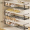 1 Pack Expandable Shoe Rack Under Cabinet Telescopic Shelf Adjustable Hanging Shoe Rack Organizer 5