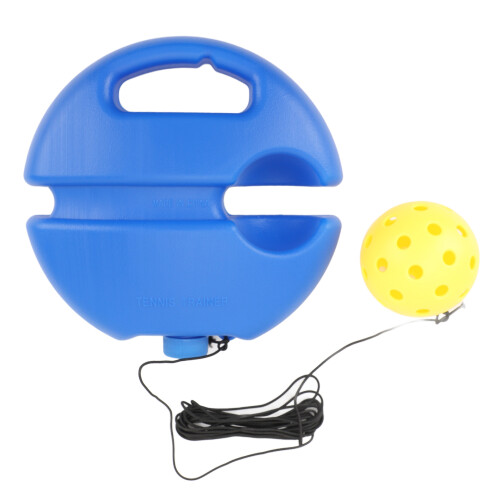 Pickleball Trainer Rebounder with 40-Hole Ball for Solo Practice Performance 1