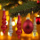 Red Cone-Shaped Christmas Ornaments 6.6in 6 pcs 3
