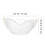 Lotus Shaped Serving Dish Candy Dish Tray Salad Bowl Stackable Plate 12X12X5.6CM 3
