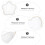 Lotus Shaped Serving Dish Candy Dish Tray Salad Bowl Stackable Plate 12X12X5.6CM 4