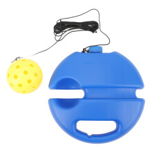 Pickleball Trainer Rebounder with 40-Hole Ball for Solo Practice Performance