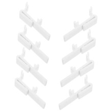 8 Clip di Ricambio per Tende Verticali Oscuranti, In Materiale Pompon, Facili da Installare, per Uso Domestico e In Ufficio