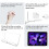 Tablet Wall Mount Stand Phone Holder Adjustable Viewing Angle Mobile Phone Bracket for E-Reader 4