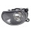 1Pair Car Front Fog Light Lamp Assembly with Halogen Bulb Accessories 4E0941699A 4E0941700A for  A8 D3 2004 - 2007 2