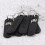 6Pcs SIM Card Removal Tool-Sim Card Tray Pin Eject Removal Tool Needle Opener Ejector,with Removable Key Chain,Black 2
