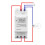 220V Miniature   Timer AHC15A Fully Automatic Electronic  Controller Timer 6