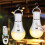 2pcs Rechargeable Emergency Light Bulbs with Remote,3 Colors, Dimmable, Timer, E26 Base 2