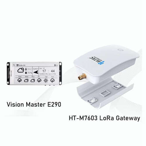 H ELTEC AUTOMATION HT-M7603 Gateway Router Vision Master E290 SX1262 ESP32 LoRaWAN Support Ethernet WiFi BLE IOT 868MHz EU PLUG 1