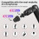 Adjustable Microphone Boom Arm for Mics,Rotatable Desk Stand for Streaming, Podcasting, Gaming 3