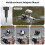 Searchlight for   5 Pro Camera Top Bracket Sports Camera Adapter Mount Clamp Holder Fix Expansion Flashlight 4