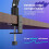 Adjustable Microphone Boom Arm for Mics,Rotatable Desk Stand for Streaming, Podcasting, Gaming 4