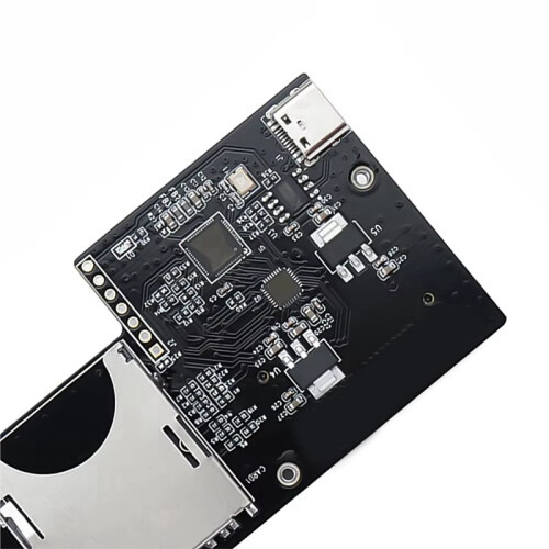 CUBEODE V1.2 CD-ROM Emulator, Plug and  GC Loader  Loader, Card Plastic Adapter, Comes with 4 Screws 1