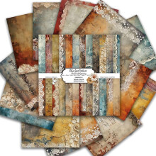 Papier do Scrapbookingu 12x12 Cali, 24 Arkusze DIY Origami Dekoracyjne Rzemiosło, Druk Dwustronny, Dekoracja Albumu Fotograficznego