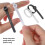 Ring Sizer Measuring Tool Kit, 7 Pack Measuring Ring Tool, USRing Size 0-13 with Half Size, Rings Mandrel Measurer 6