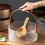 Glass Ice Fruit Bucket Handheld Fruit Circular Ice Bucket Fruit Basin, Tea Bucket Container 5
