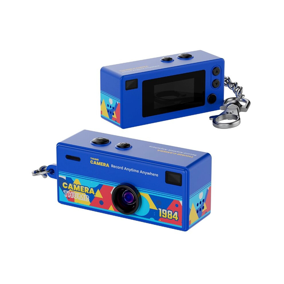 Thumb Camera 0.96Inch Action Retro Keychain Camera With 32G Card 1080P Very Small Camcorder Video Recorder 6032865990213