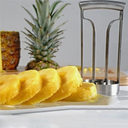 Stainless Steel Pineapple Peeler Cutter Ananas Meat Extractor Cut Corer Remover Machine Kitchen Slicer Fruit Tools 2