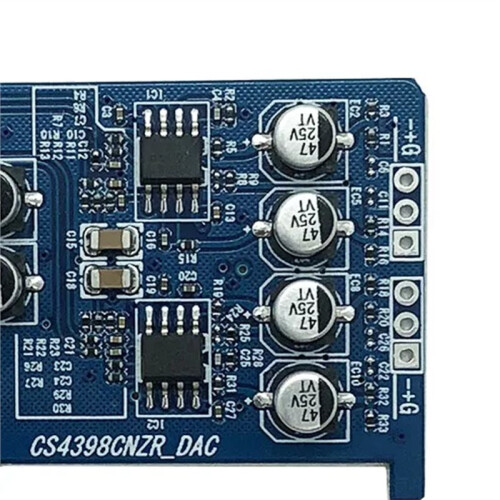 For CS4398 DAC Decoding Board CS4398+OPA1612 CS4398 for DAC Decoder 2 Channels Balanced Output Standard I2S Interface 1