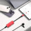 Audio Interface for Guitar, TYPE-C to 3.5mm Guitar Interface for Recording, Pocket Microphone Interface 4