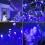 Ηλιακό Κουρτινόξυλο, 3x2μ, 200LED, 8 Λειτουργίες, Τηλεχειριστήριο, Αδιάβροχο, για 5