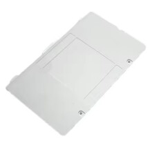 1Pcs White for  U Plastic Gamepad Battery Back Cover Lid Door with Screws