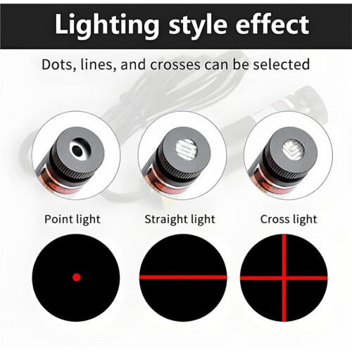 Magnetic Positioning Quilting Light for Sewing Machine -Mode //Dot Guiding Light for Different Sewing Tasks A 2