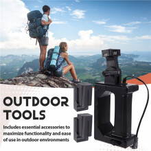 Battery Grip for ZU60 Outdoor Fill Light Portable Power Supply Handle for Enhanced Photography Lighting