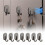 10PCS Strong Magnet Storage Hook Kitchen Refrigerator Multi-Purpose Hook Bathroom Door Wall Rack Coat Bag Towel Hanger 3