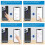 Leitor de Código de Barras 2D Portátil Sem Fio, com Clipe para Celular, Compatível com Smartphones Via 2.4G + . 4