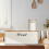 Cream Bread Bin & Tea Coffee 5Pcs Canister Set 10