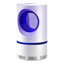 Lampada Antizanzare, Repellente per Zanzare, Aspirazione Silenziosa, Cattura e Cattura Le Zanzare, Tecnologia Nera