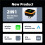 2in1  Wireless Carplay Adapter Android AUTO  AI Box WiFi & Bluetooth5.0+Voice Control Wired to Wireless Carplay 6