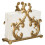 Decorative Napkin Holder for Kitchen and Dining - Vertical Stand with Retro Table Decor 3