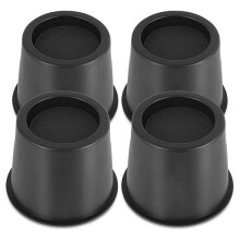 4 PCS Furniture Risers 4 Inch, Bed Risers Heavy Duty for Table Desk Couch Chair Sofa Cabinet Bed Frame Dorm