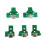 Universal DIY Set for PS4 Controller 011 030 040 050 055,  4 MOD USB Type C Charging Board 030 3