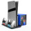 Vertical Cooling Stand for PS5 Slim/Pro Controller Charger for  5 PS5 Console Headset Holder RGB Light 6