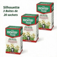 Tisane Ernst Richter's Transit & Minceur: 3er Pack für eine natürliche Verdauung und eine schlanke Silhouette (60 Beutel).