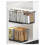 Slide-Out Drawer Storage Box for Kitchen Under Sink Cabinet Organizer Basket 2