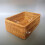 Handmade Rectangle Wicker Fruit Box Rattan Tray Magazine Organizer and Small Objects Container Serving Basket (Large) 3