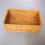 Handmade Rectangle Wicker Fruit Box Rattan Tray Magazine Organizer and Small Objects Container Serving Basket (Large) 5