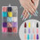 DESIGNICE 602 Unhas Postiças, Altamente Compatíveis, Resistentes à Quebra, Estilos Versáteis, Estilo 2, Multicoloridas 2