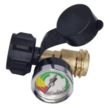 Propane Tank Gauge with Leak Detector for 5-40LB Cylinders