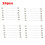 24 Pack Ethernet Lighting Patch Cable Flexiable Slim Cat6a 10G POE LAN Cable for  Ps5 Router  Computer 1M 2