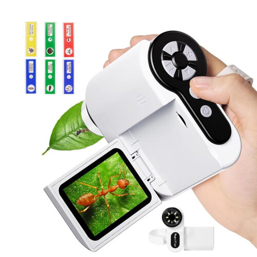 1080P Handheld Digital Microscope, Portable Pocket Digital Microscope Miniscope, 10MP USB  Scope for Kids 2