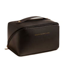 Kosmetiktasche -Geräumige Reise Kulturtasche Black