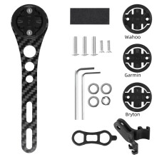 Fahrradhalterung aus Kohlefaser für Garmin/Wahoo/Bryton