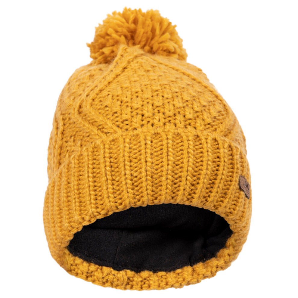 Trespass (One Size, Honeybee) Womens/Ladies Zyra Knitted Beanie