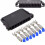 2X for   C-Class W204 Rear Tail Light Plug Lamp Cable Connector Socket Pins Kit Bulb Holder Harness Pins 6